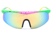 Fire Birds Sunglasses - 80's Sunrise Splatter/Redmond/Catch Surf Colab