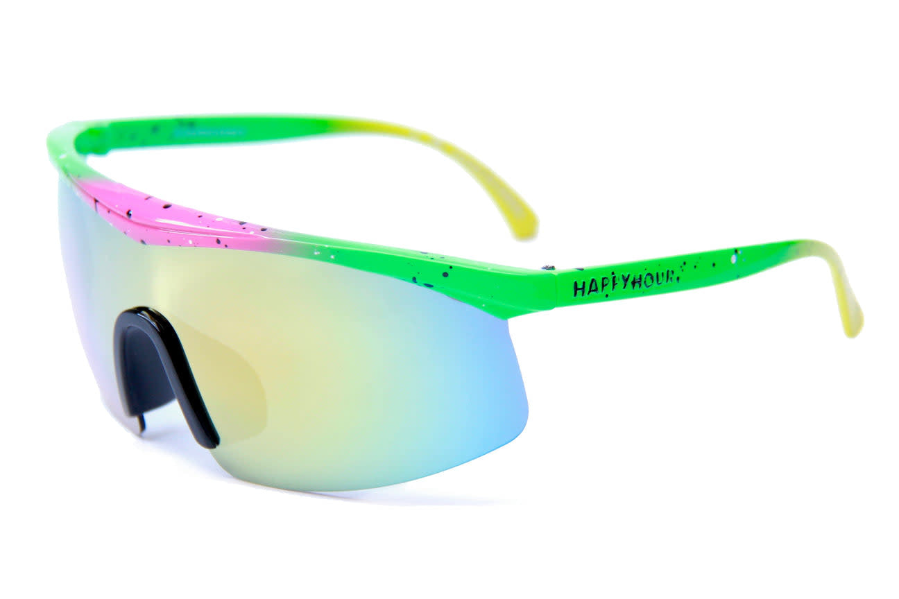 Fire Birds Sunglasses - 80's Sunrise Splatter/Redmond/Catch Surf Colab