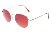 HoliDaze Sunglasses - Gold Red