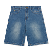 Ink Denim Shorts - Worn Blue