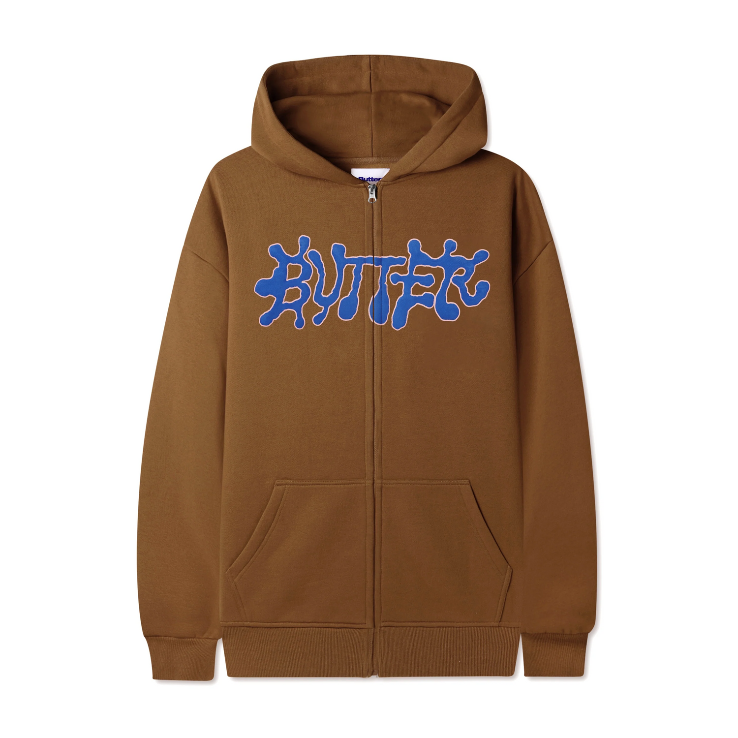 Ink Zip-Thru Hood - Cognac