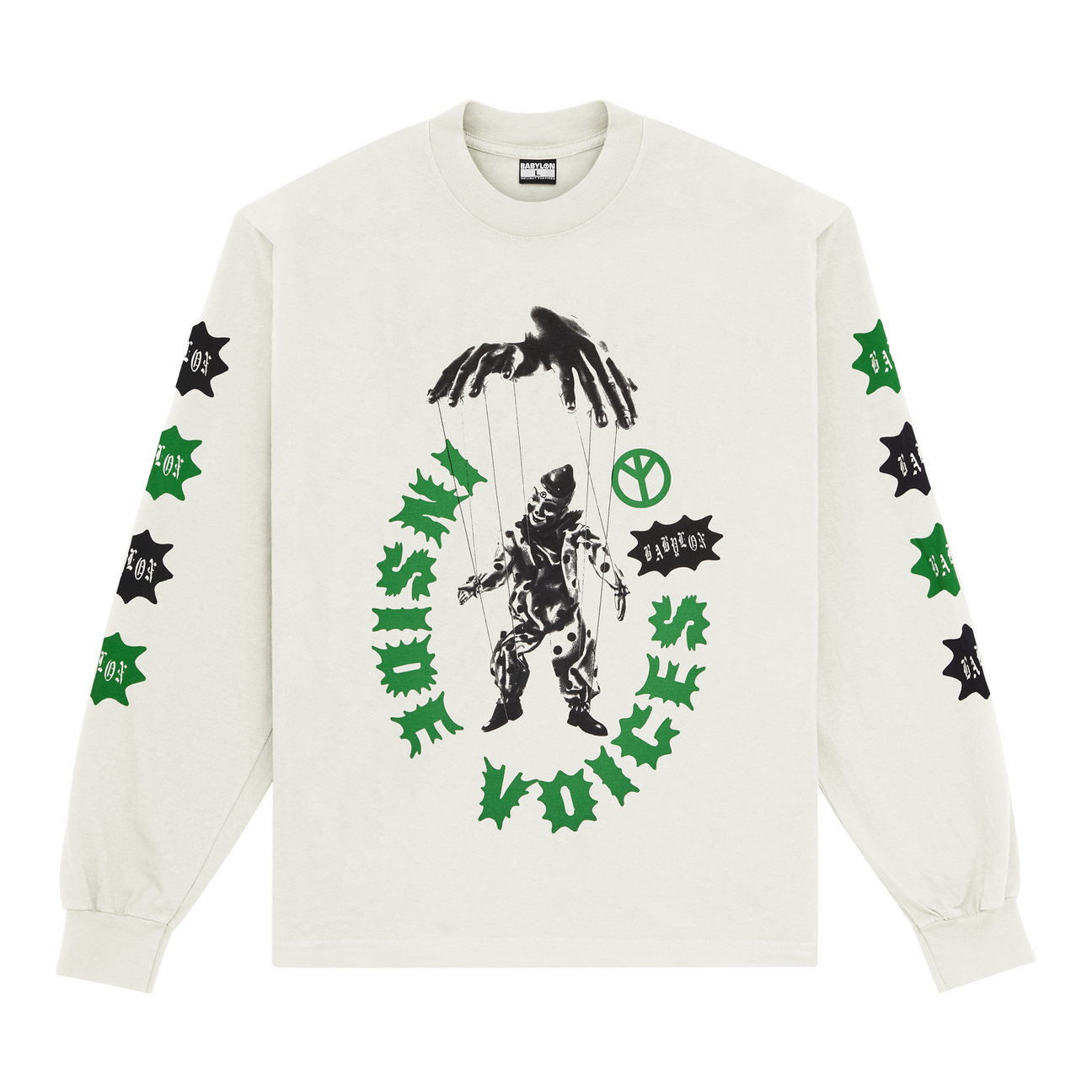 Inside Voices Long-Sleeve T-Shirt - Off-White