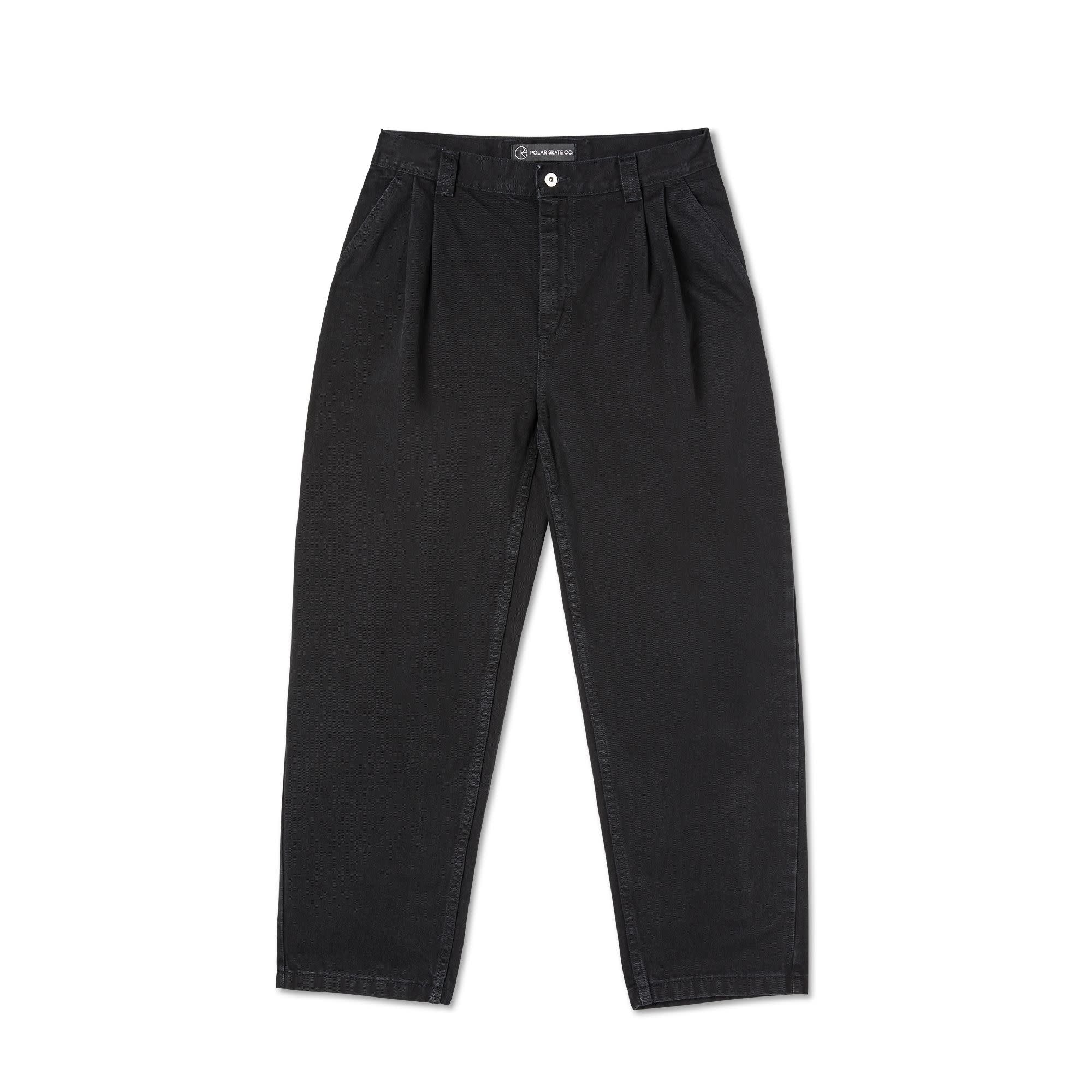 Grund Chino Denim - Pitch Black