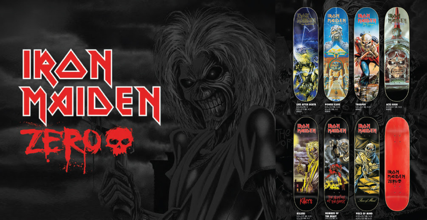 x Iron Maiden The Numbers Of The Beast Deck