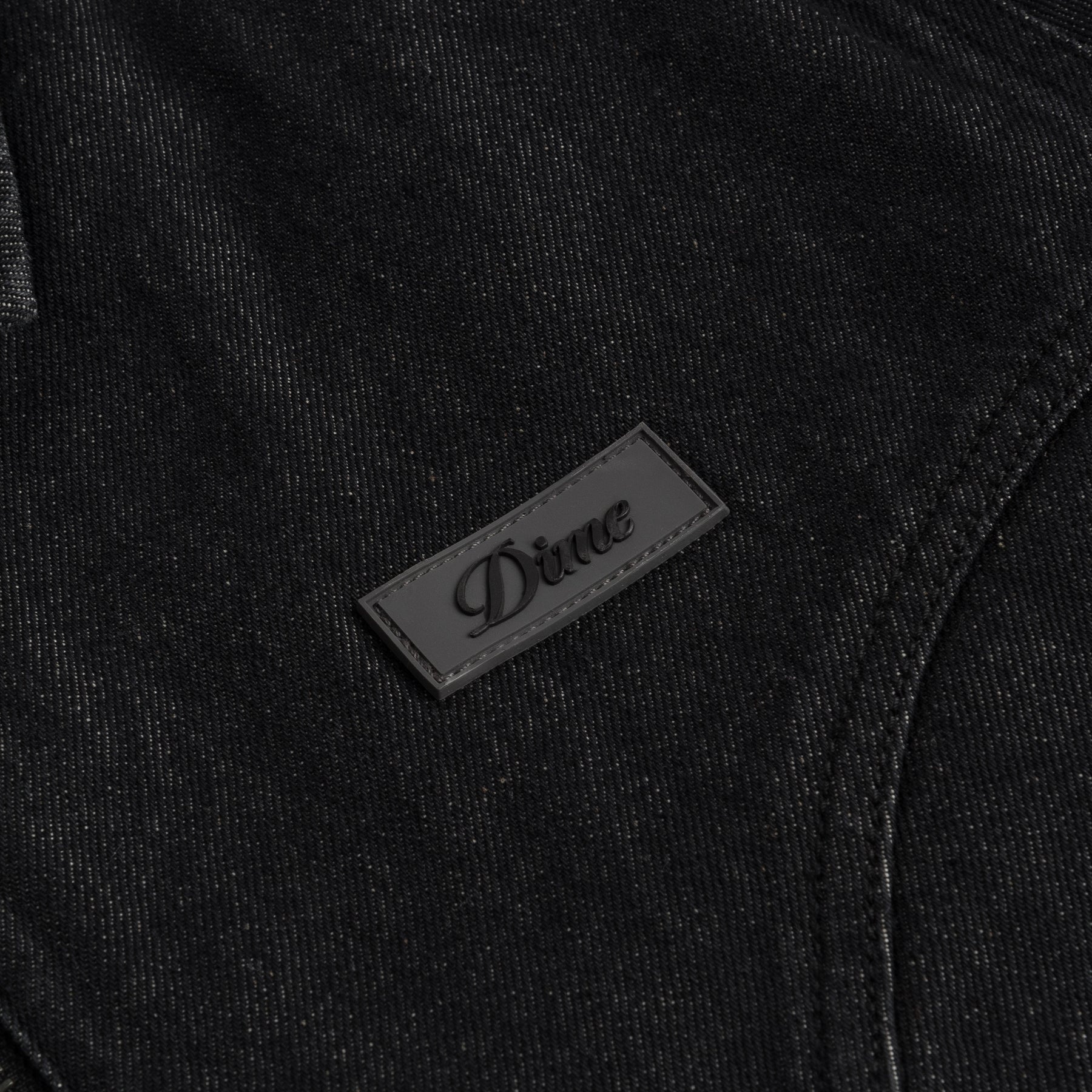 Denim Twill Jacket - Black Washed