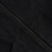 Denim Twill Jacket - Black Washed