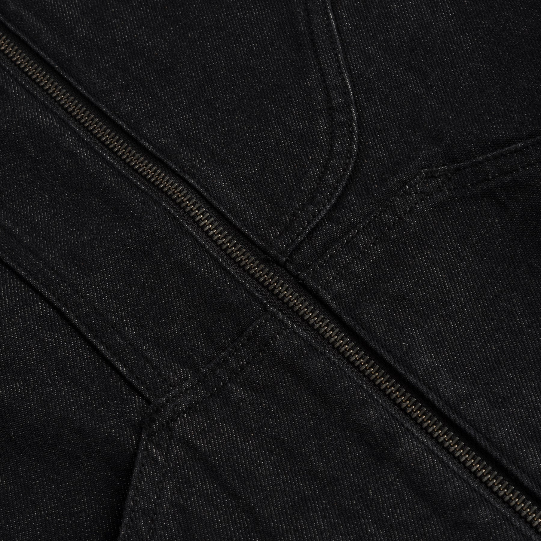 Denim Twill Jacket - Black Washed