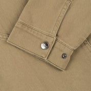 Denim Twill Jacket - Khaki Washed