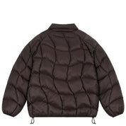 Midweight Wave Puffer Jacket - Espresso