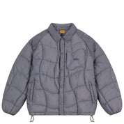 Midweight Wave Puffer Jacket - Silver Gray