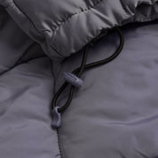 Midweight Wave Puffer Jacket - Silver Gray