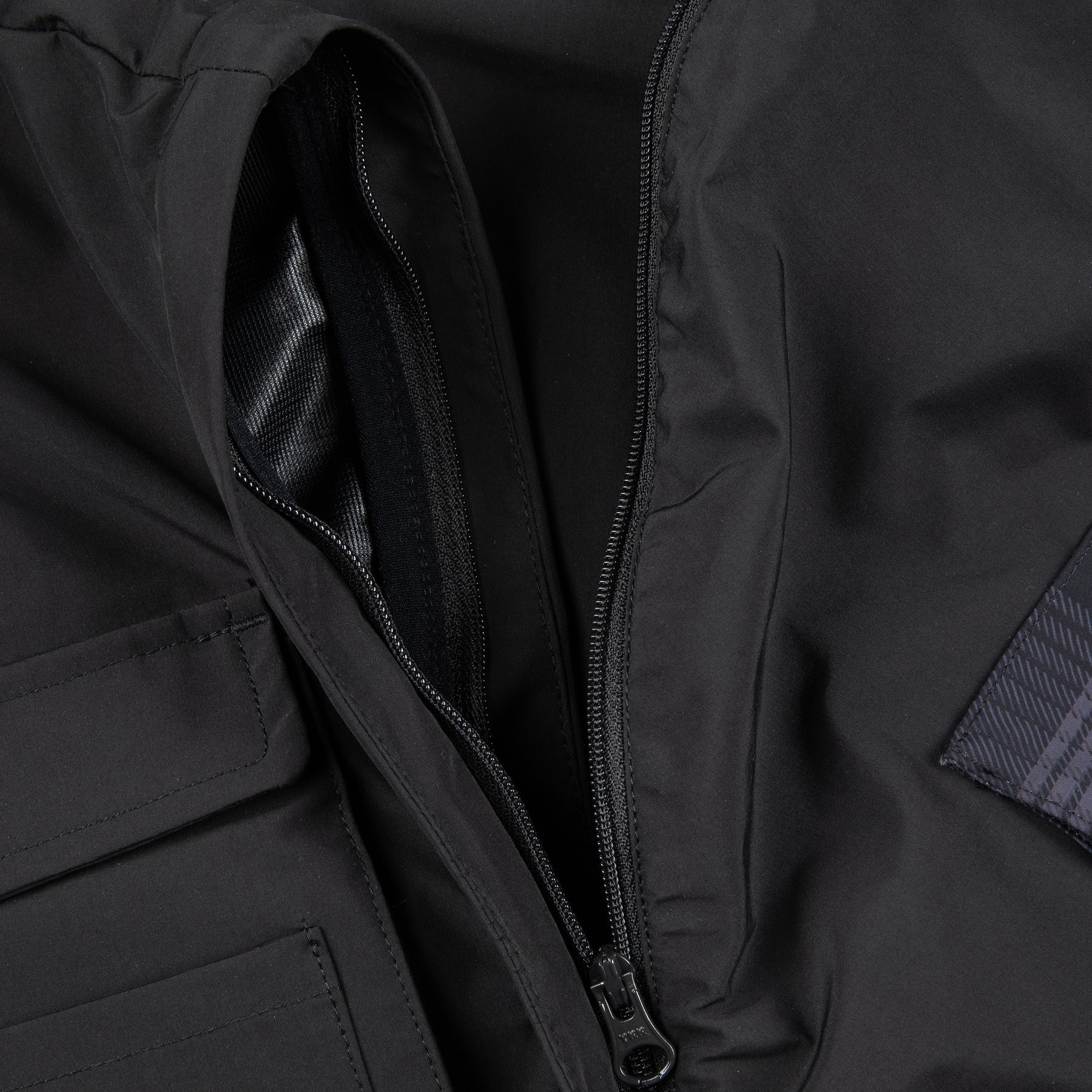 Fishing Zip-Off Jacket - Black