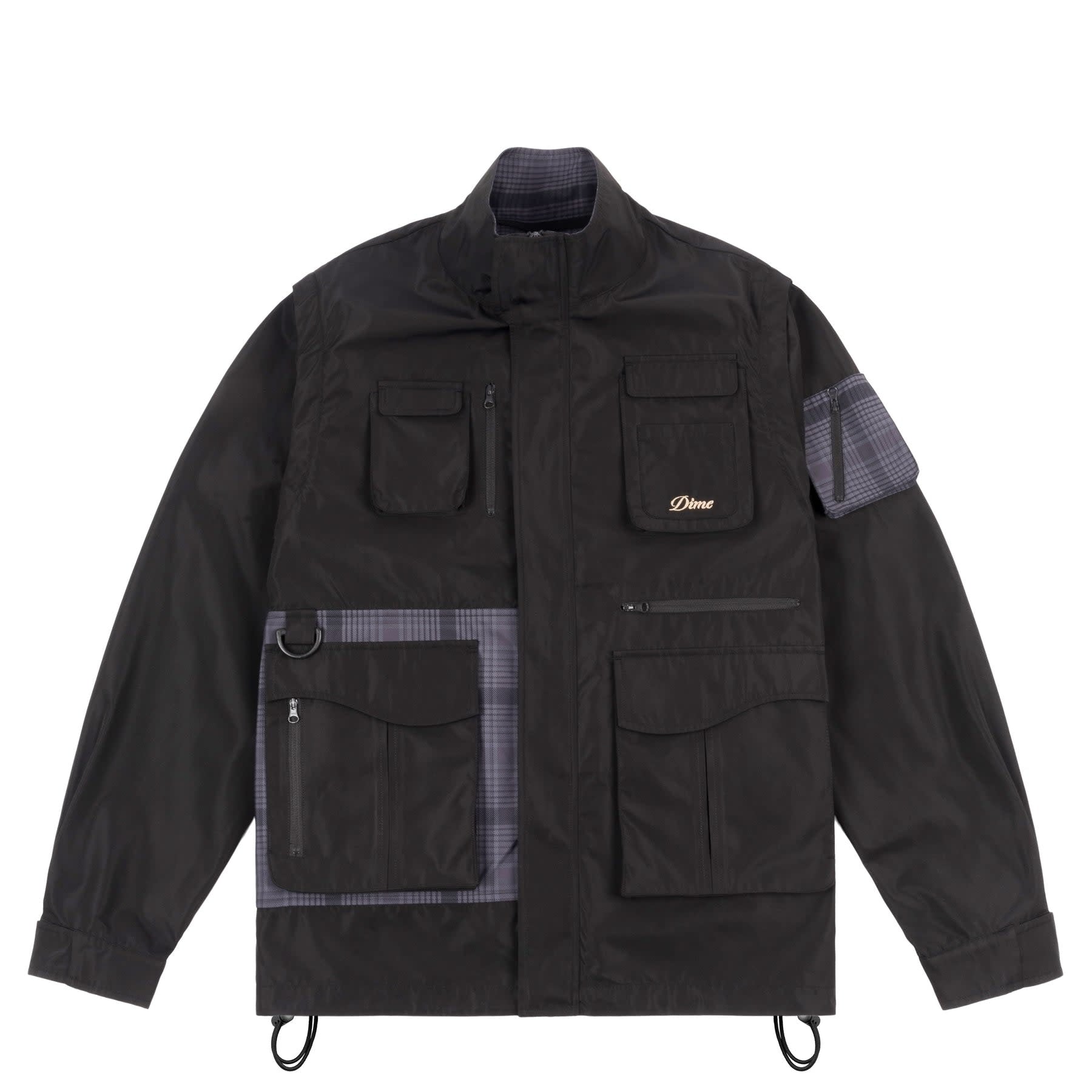 Fishing Zip-Off Jacket - Black