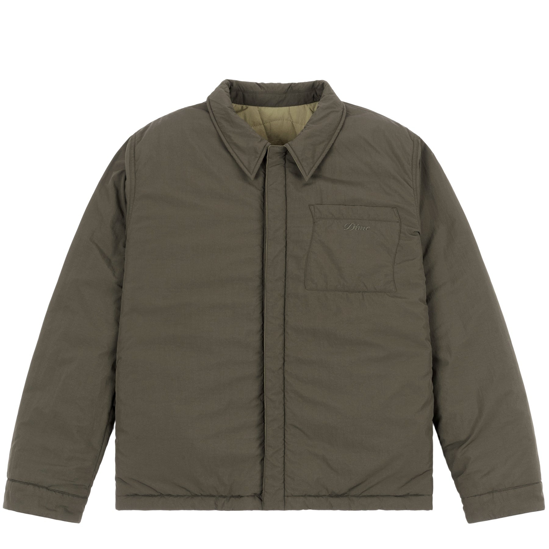 Reversible Insulated Jacket - Moss/Army