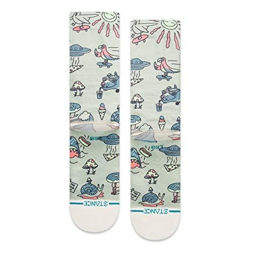 Hunger Crew Socks - Sage