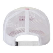 Cherry Netplus Trucker Hat - Off White/Pink