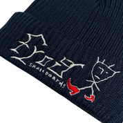 Just Keep Walking Beanie - Navy