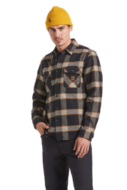 Bowery Heavyweight Flannel - Black/Cream