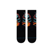 Kids Awesome Mix Crew Socks - Black