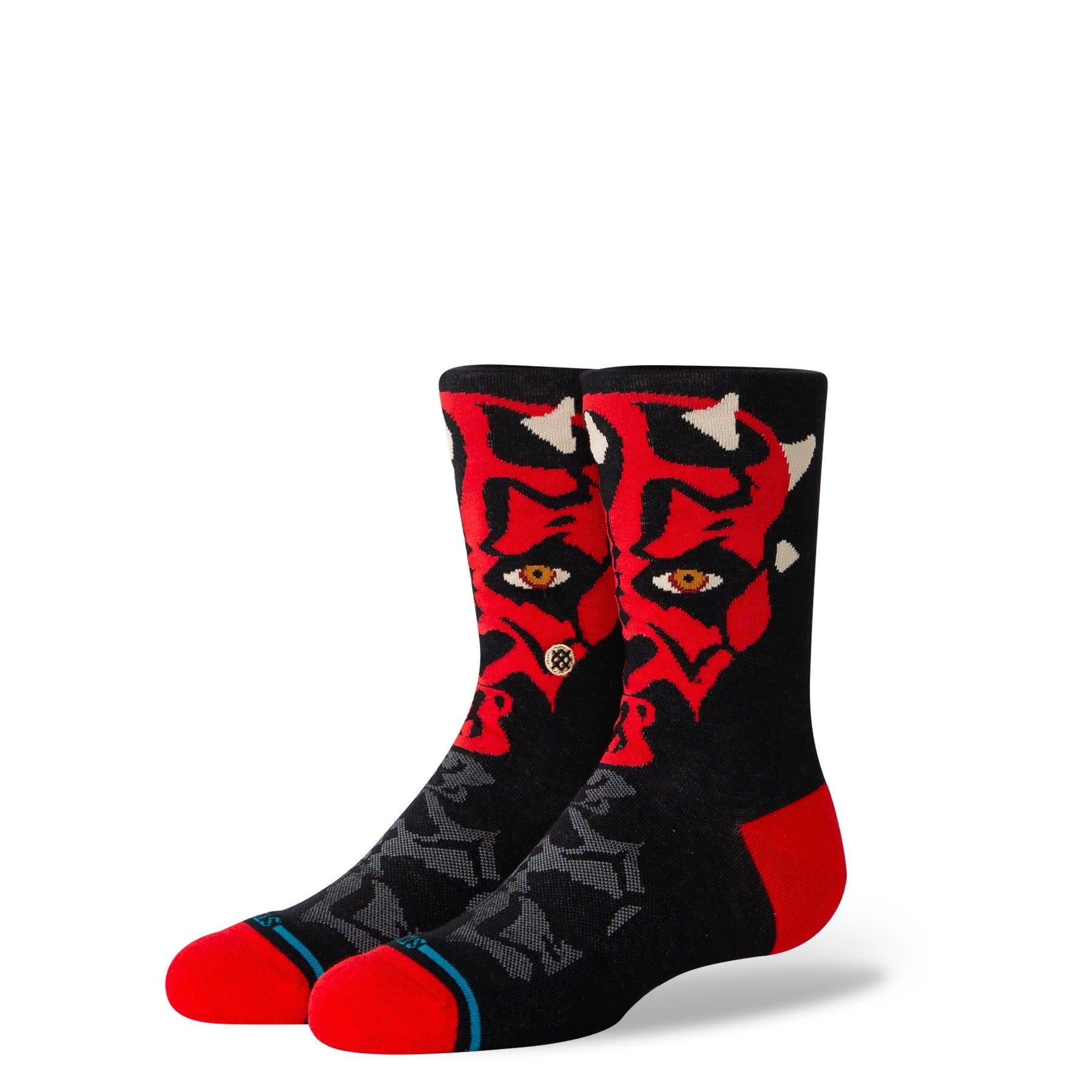 Kids "Star Wars" Maul Crew Socks - Black