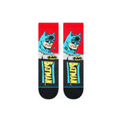 Kids Batman Comic Crew Socks - Black