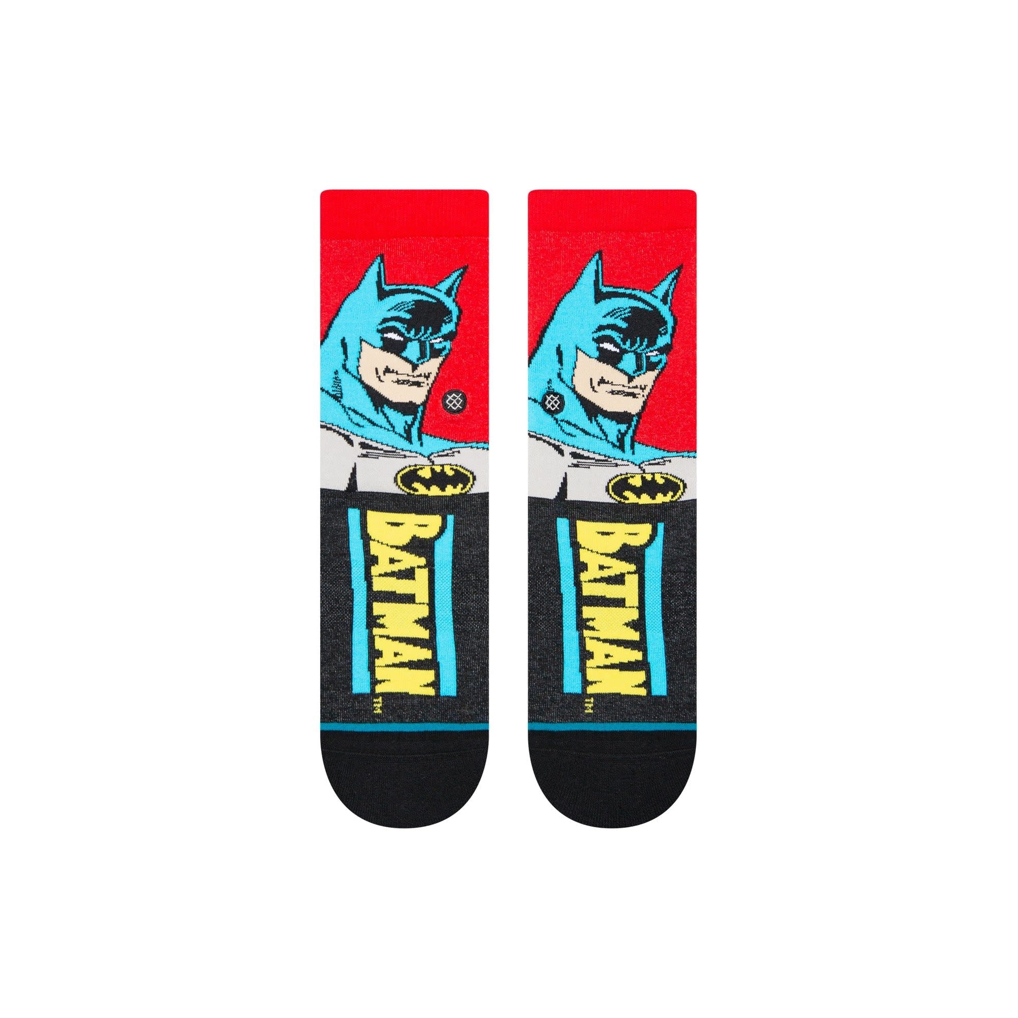 Chaussettes Batman Comic Crew pour enfants - Noir