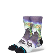 Kids Star Wars Jaba Crew Socks - Navy