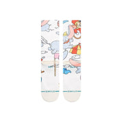 Disney Dumbo By Travis Crew Socks - Off White