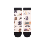 Kids Star Wars Rotj Crew Socks - Sand