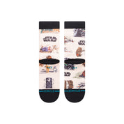 Kids Star Wars Rotj Crew Socks - Sand