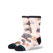 Kids Star Wars Rotj Crew Socks - Sand