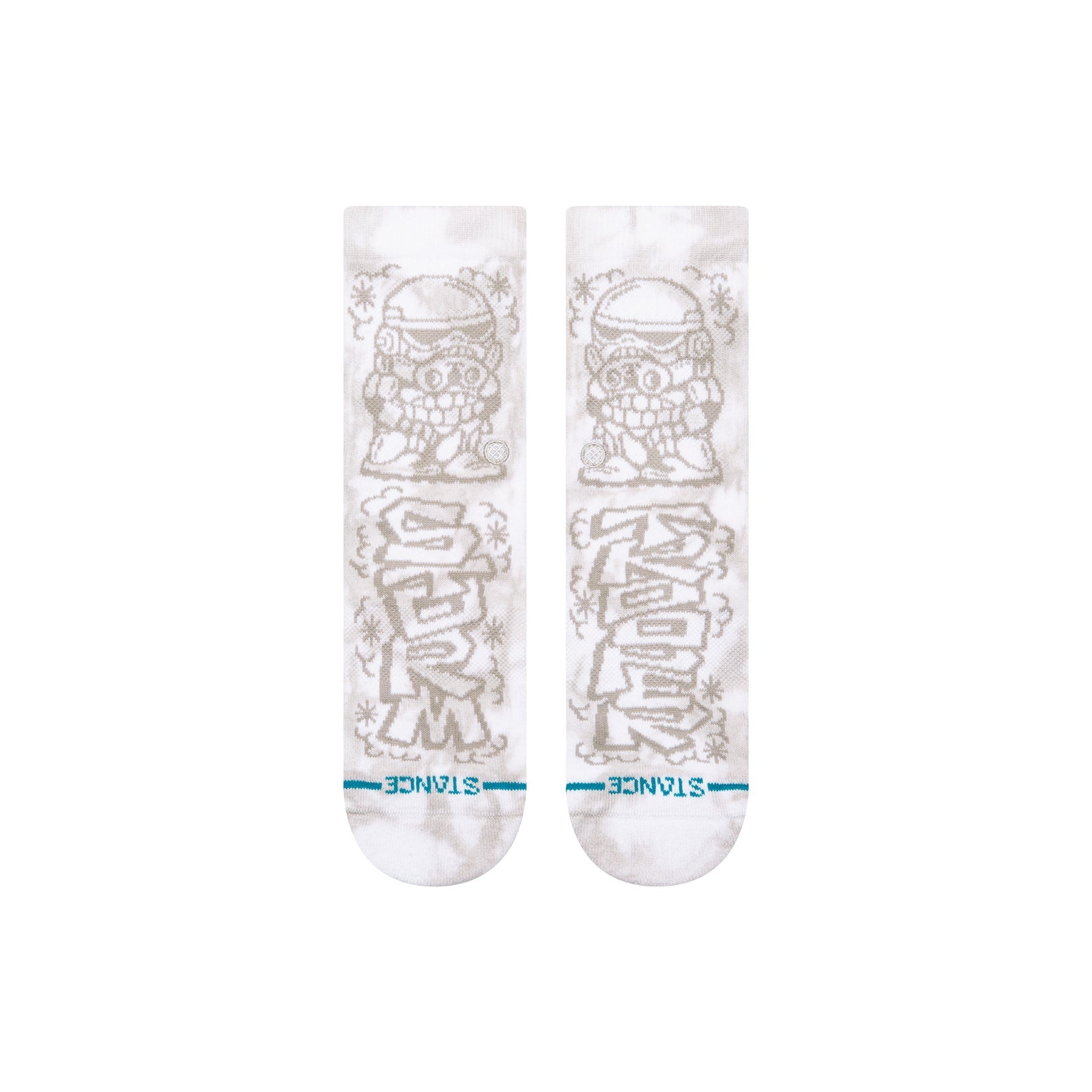 Kids "Star Wars" Trooper Crew Socks - White