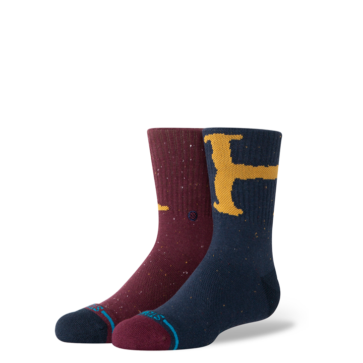 Kids "Harry Potter" Ron and Harry Crew Socks - Navy