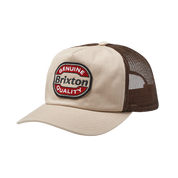 Keaton Netplus Trucker Hat - Sand/Sepia