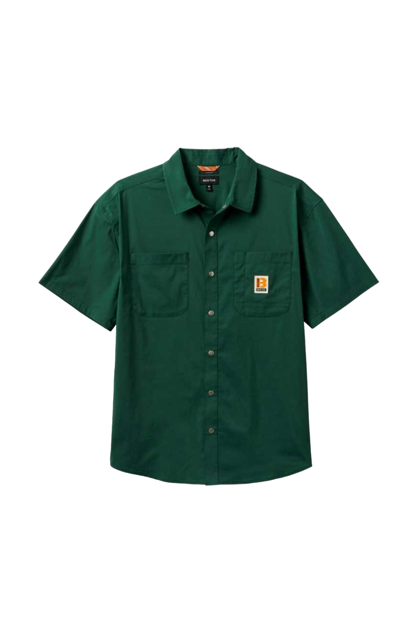 Builders Mechanic S/S Shirt - Trekking Green