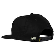 Side Eyes Snapback Hat - Black/Grey/Yellow