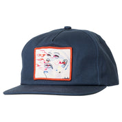 Stare Snapback Cap - Navy