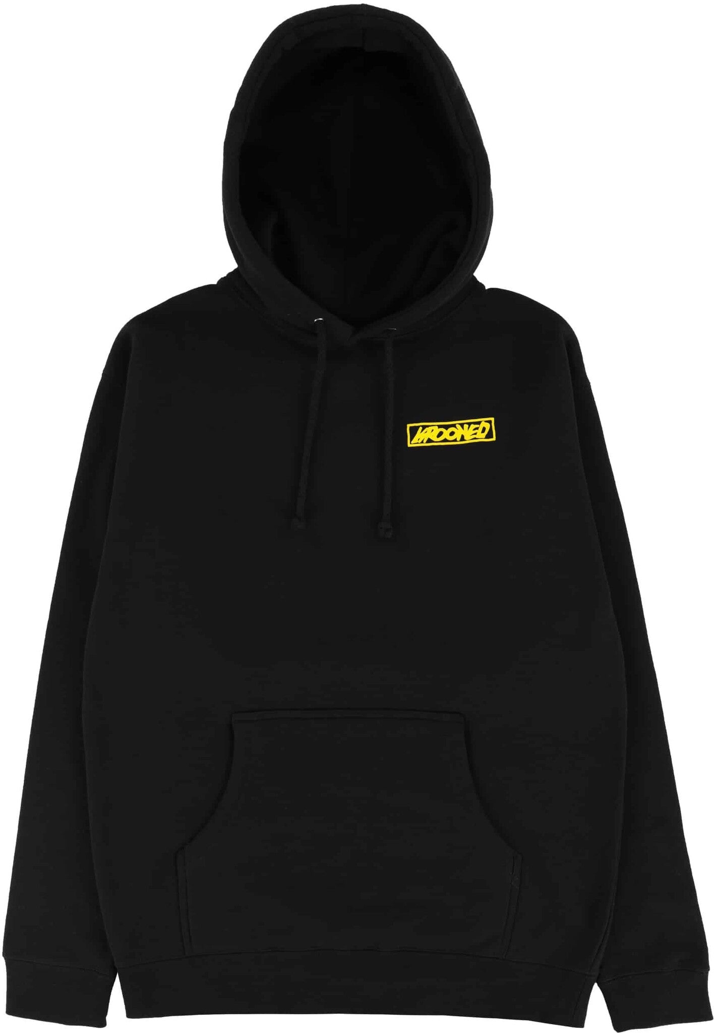 Moonsmile Raw Hoodie - Black/Yellow