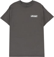 Moonsmile Raw T-Shirt - Charcoal/White