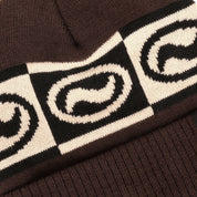 Ovaly Knit Beanie - Brown