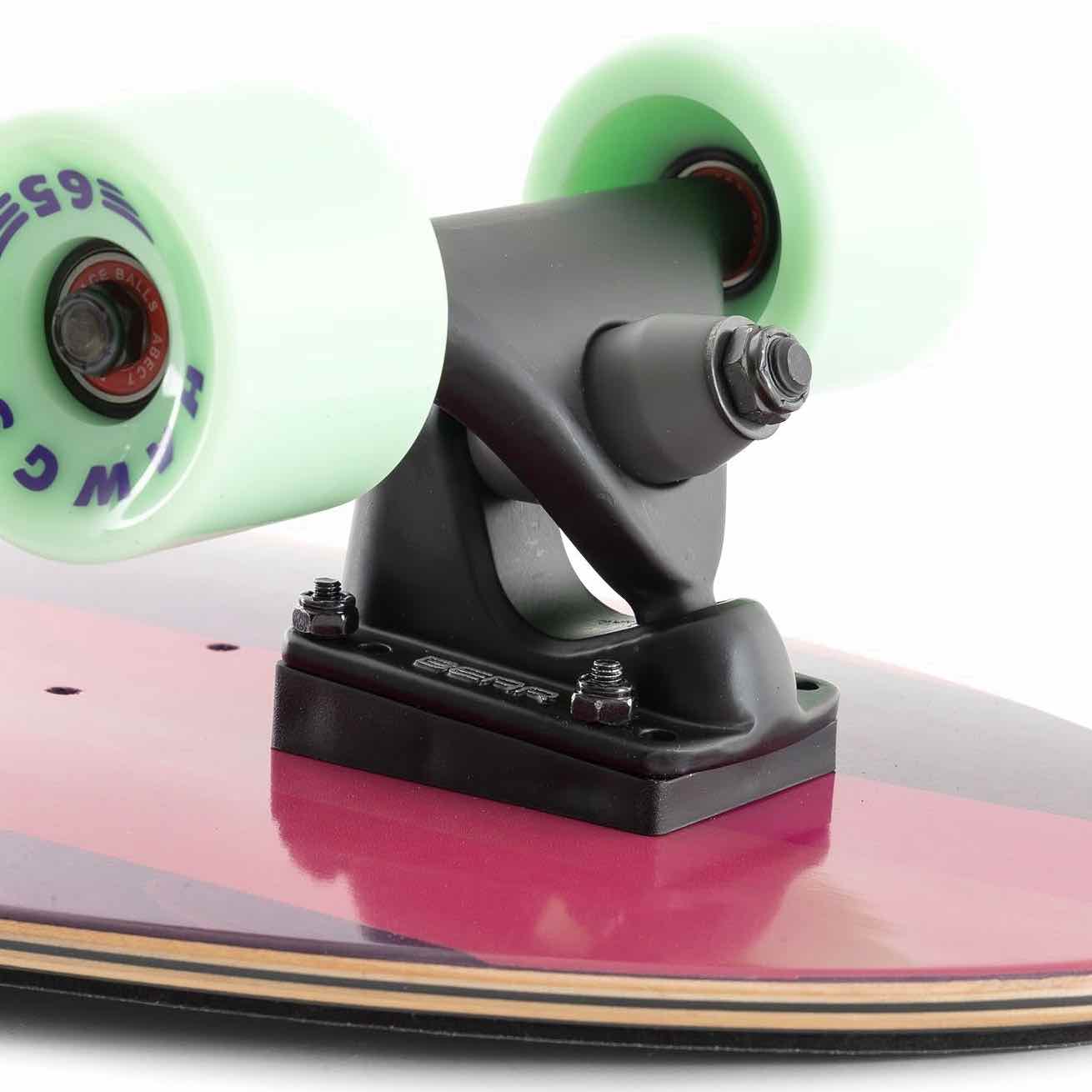 Groveler Surfskate Purple Complete