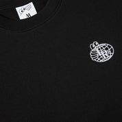 Pull ras du cou avec monogramme Atlas - Noir 