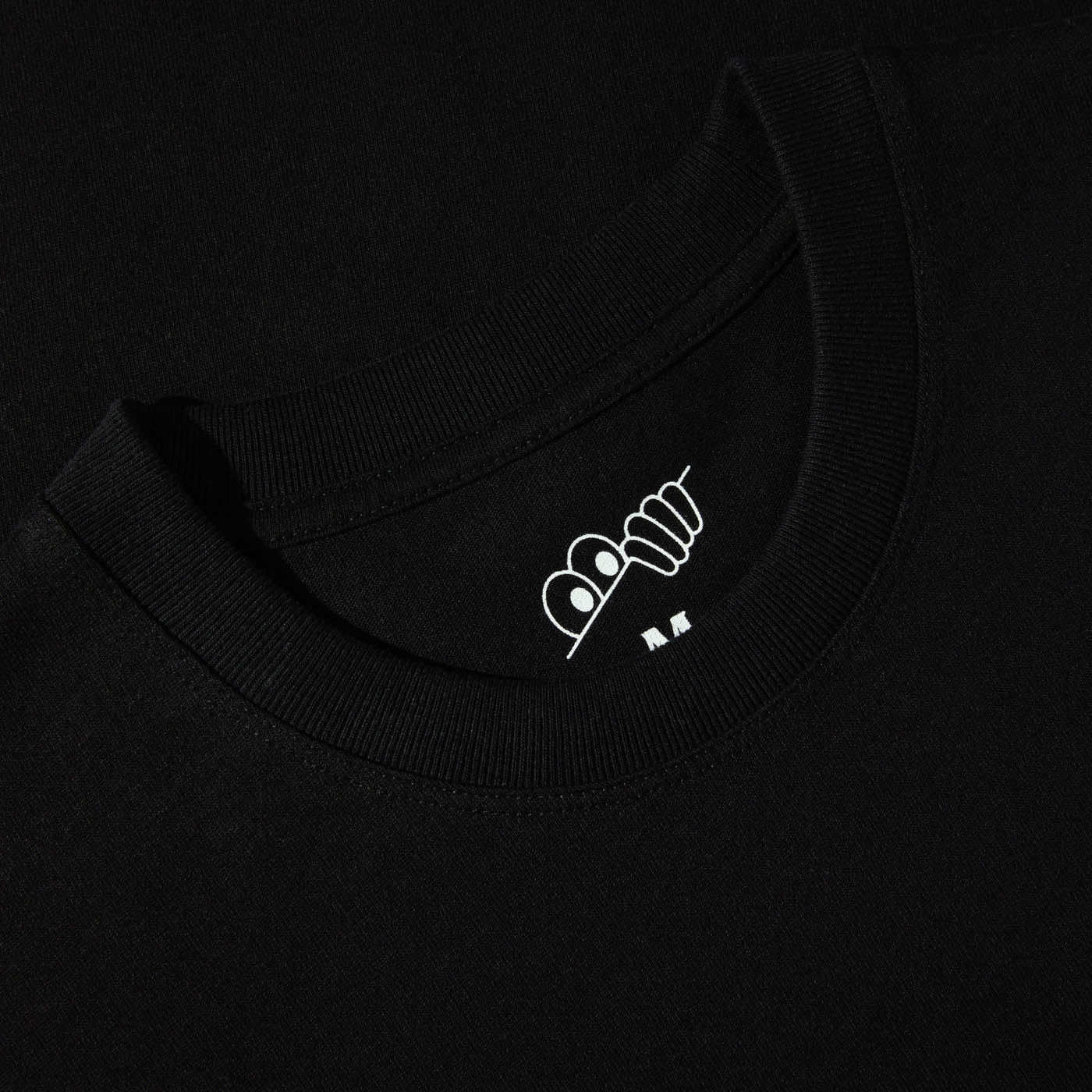 T-shirt monogramme Atlas - Noir/Blanc 