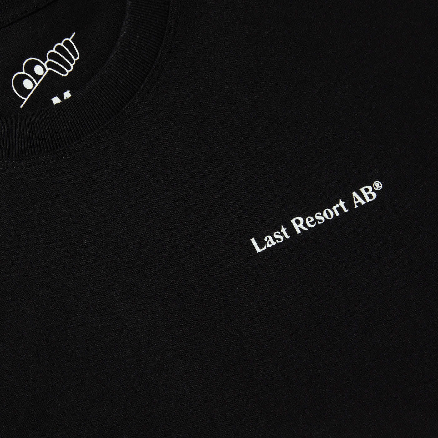 T-shirt monogramme Atlas - Noir/Blanc 