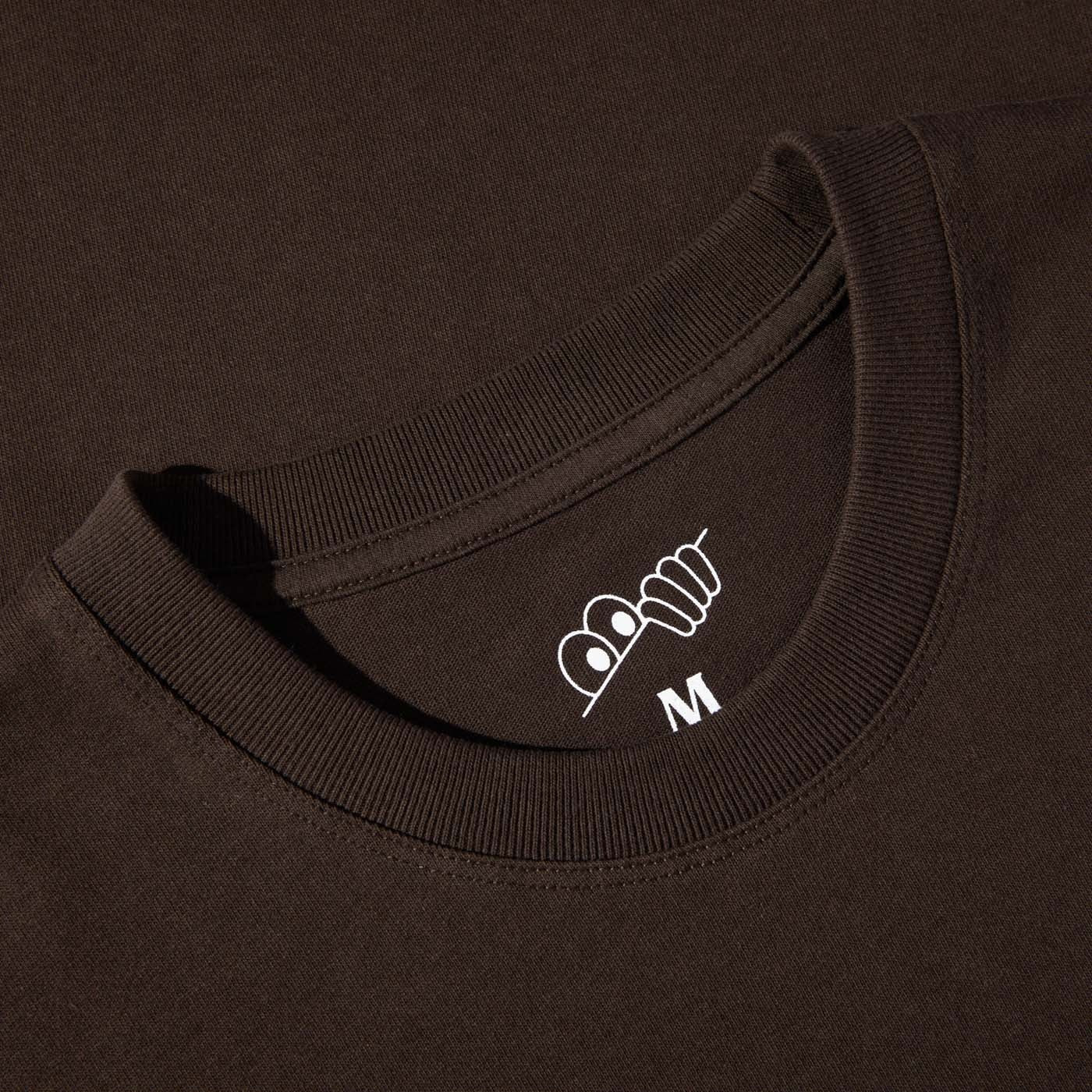 T-shirt à monogramme Atlas - Marron foncé 