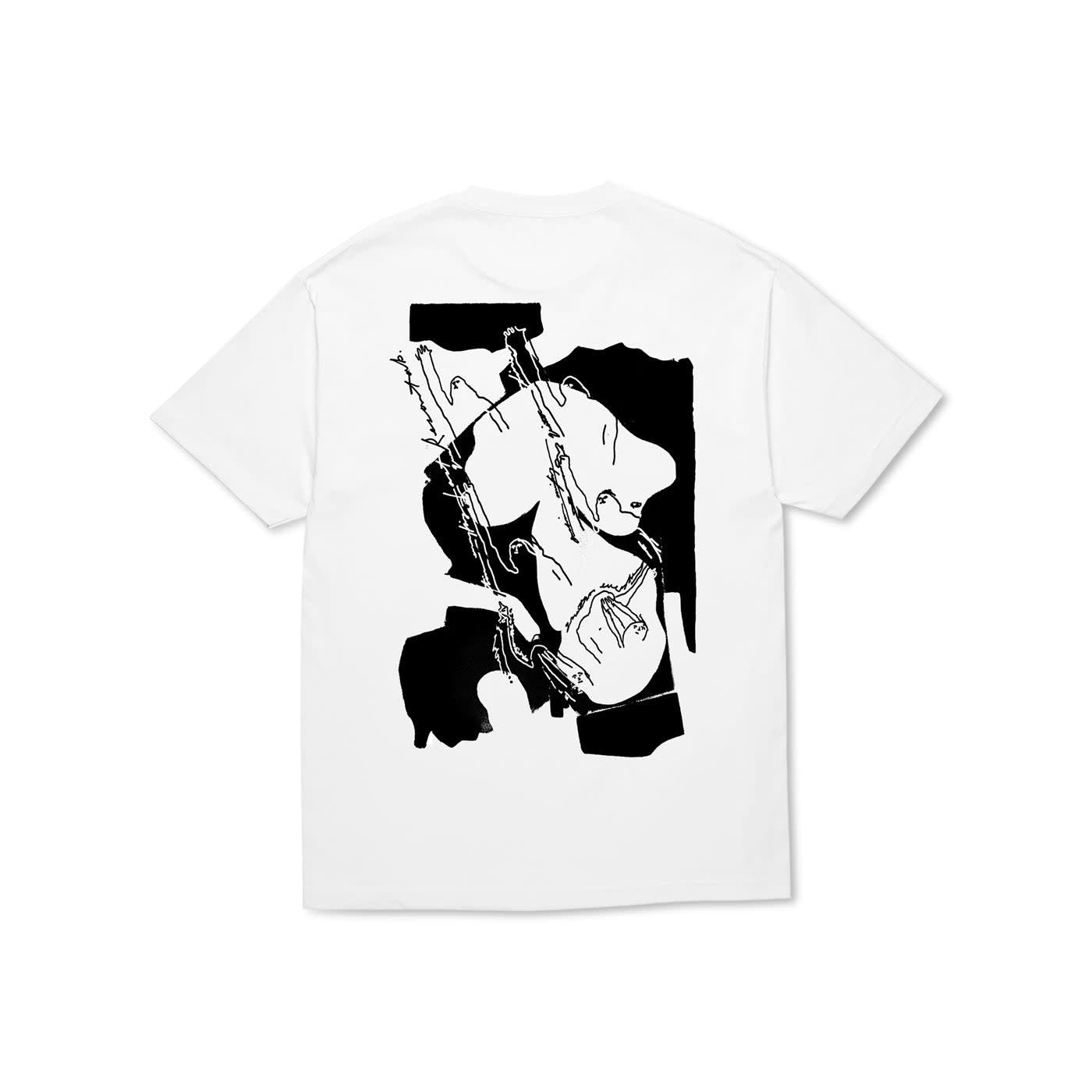Reach Out SS Tee - White/Black
