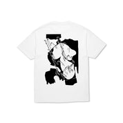 Reach Out SS Tee - White/Black