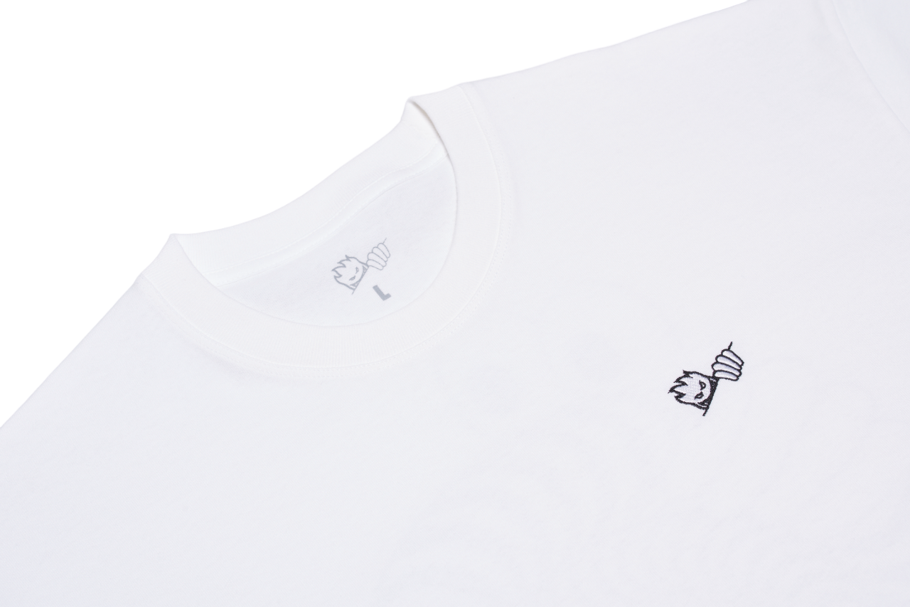 T-shirt Last Resort AB x Spitfire Swirl - Blanc