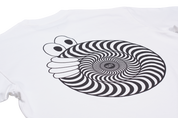 T-shirt Last Resort AB x Spitfire Swirl - Blanc