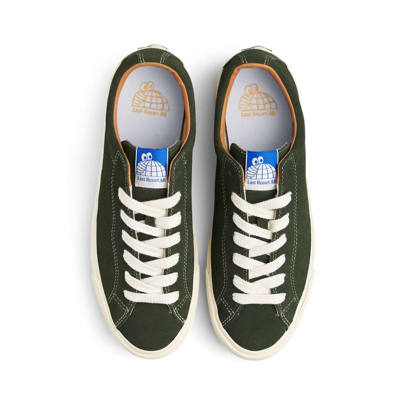 VM003 Suede Lo - Olive/Blanc 